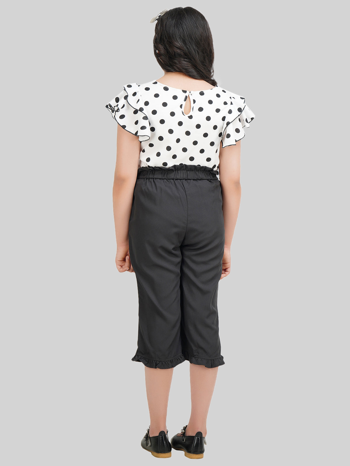 Being Naughty Girls Printed Top With Capris