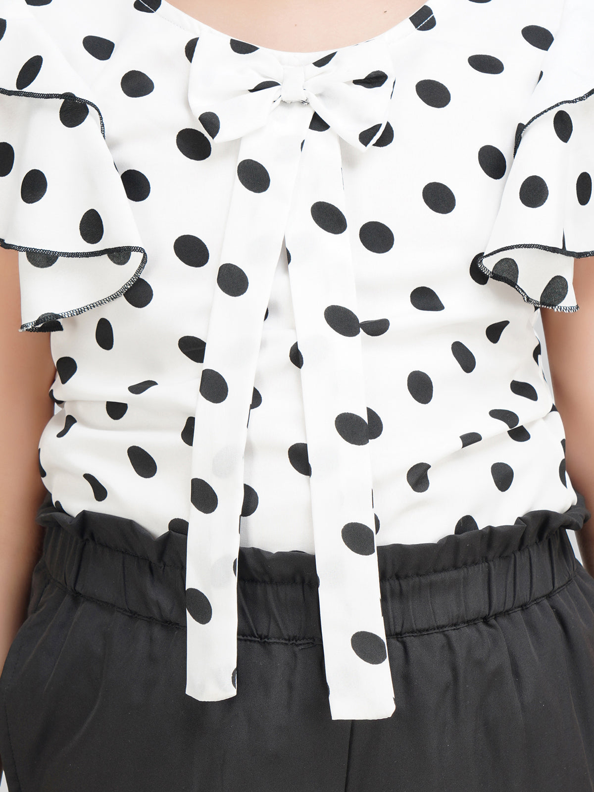 Being Naughty Girls Printed Top With Capris