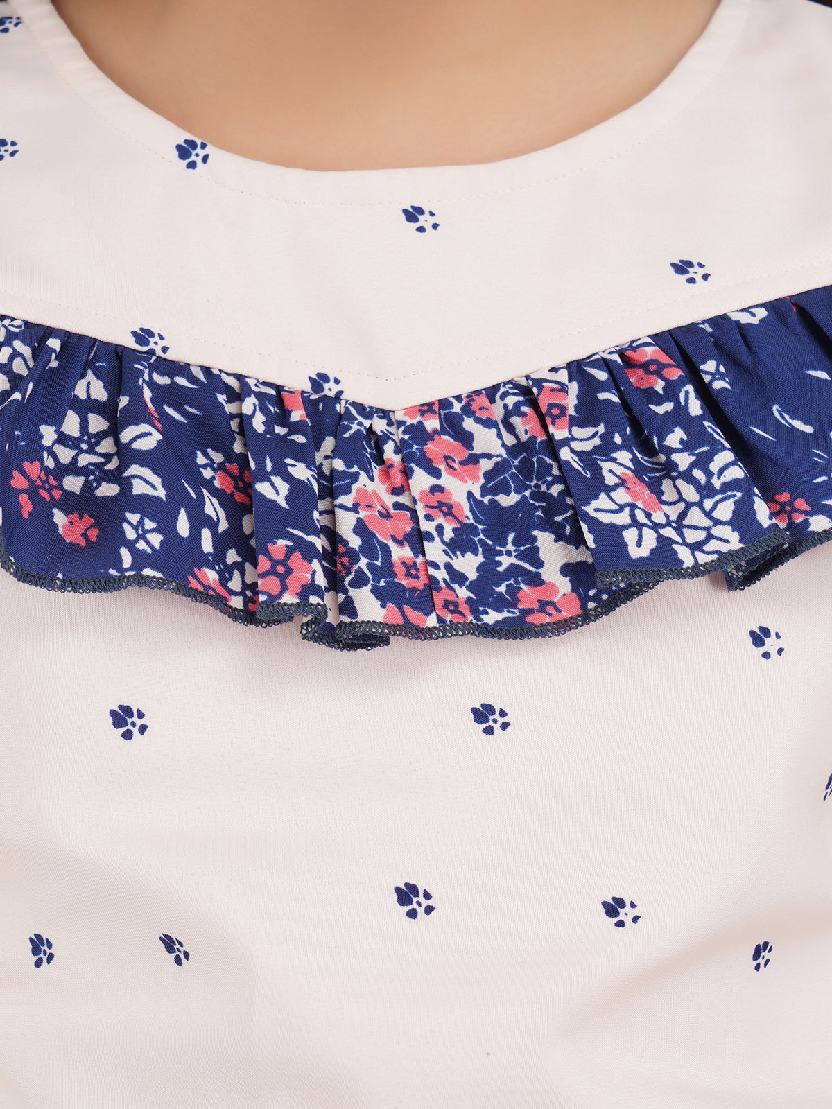 Being Naughty Girls Printed Jumpsuit