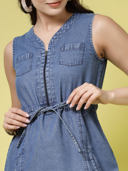 Women’s Cotton Fit & Flare Dress