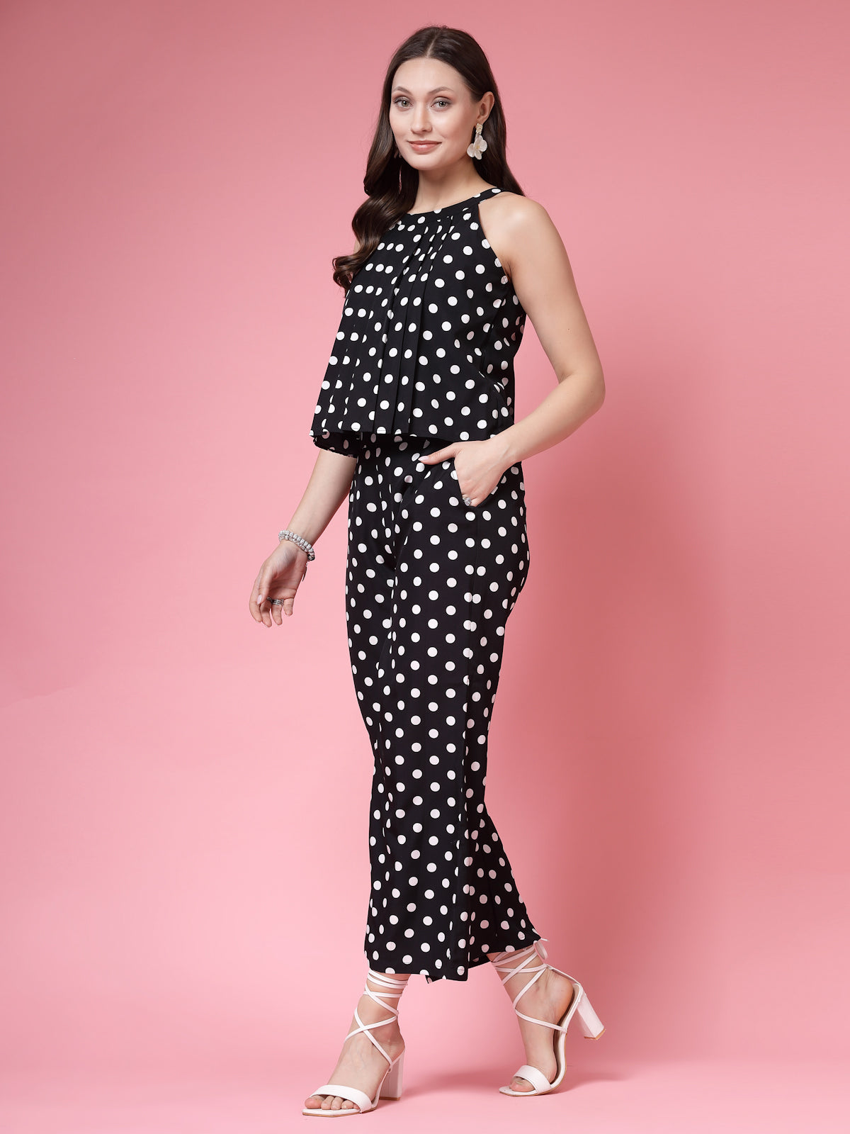 Women’s Printed Top With Palazzo
