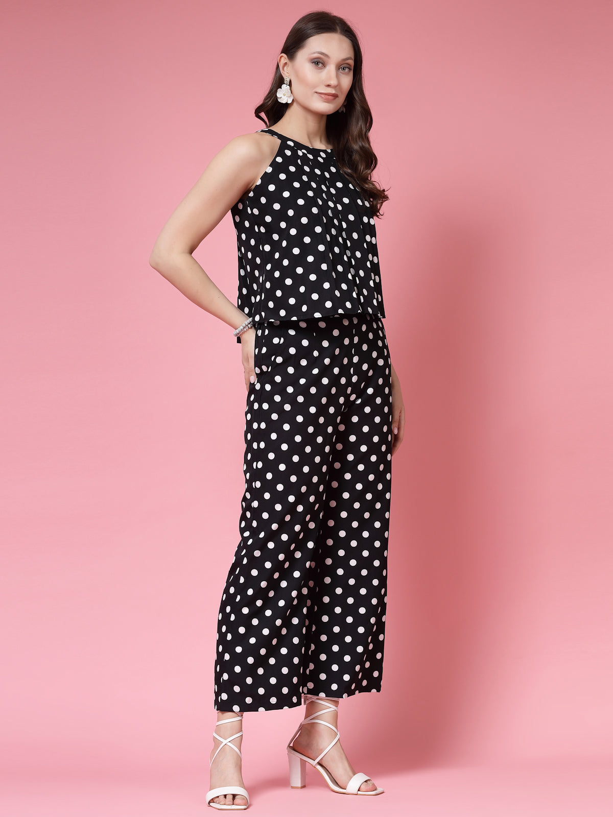 Women’s Printed Top With Palazzo