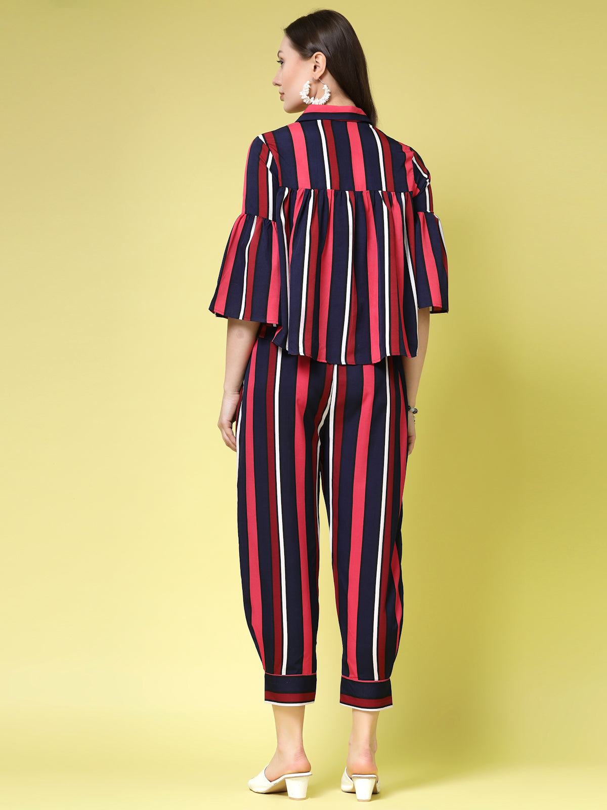 Women’s Striped Top & Trouser