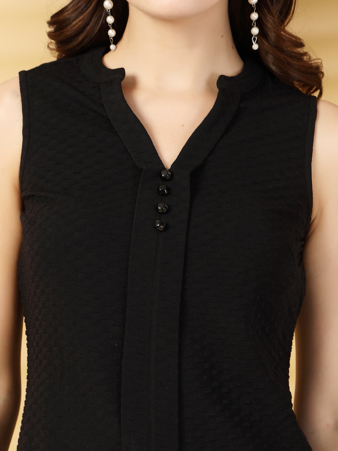 Women’s Cotton V-Neck Top