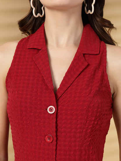 Women’s Shirt Collar Shirt Dress
