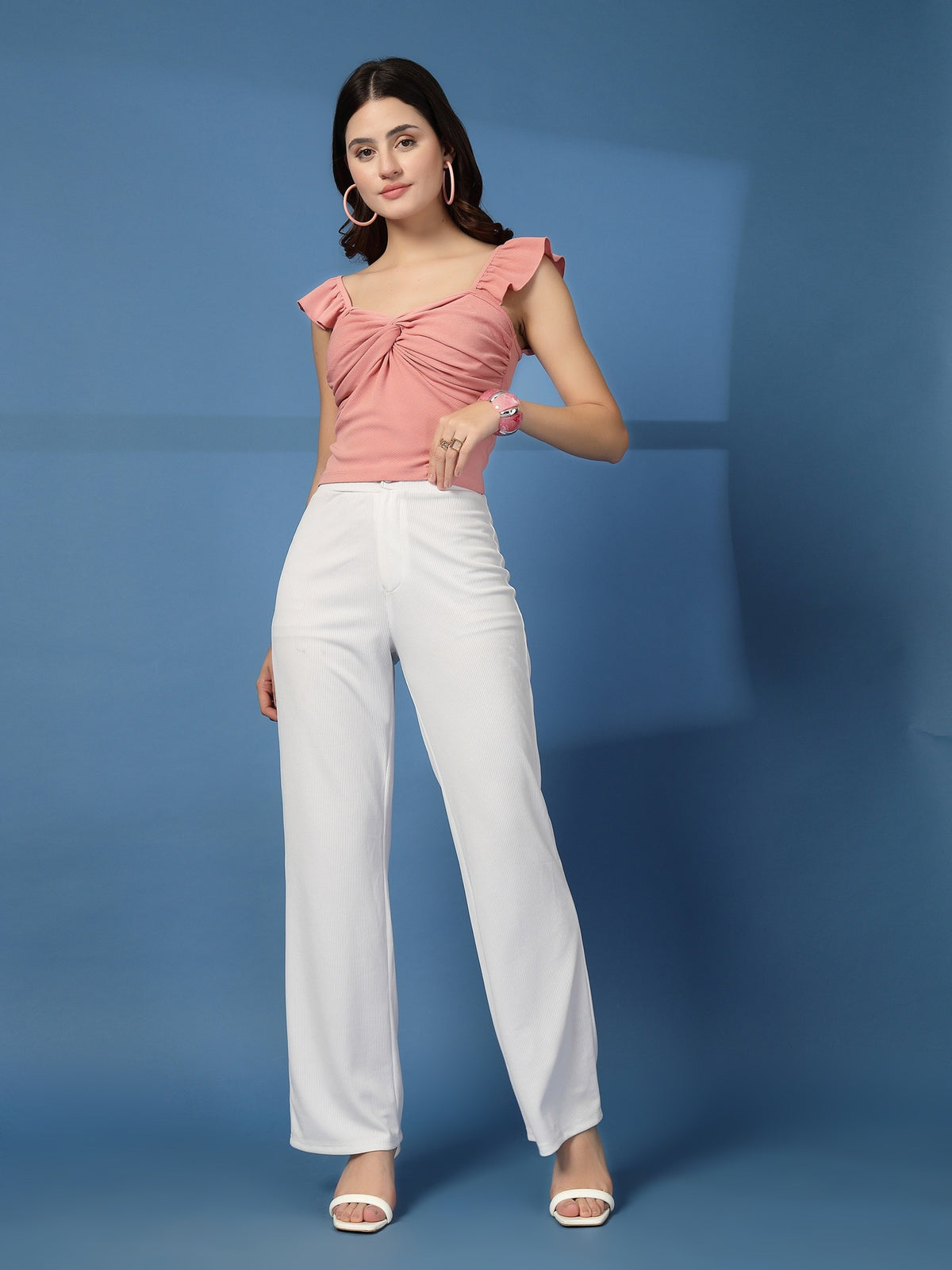 Women’s Sweetheart Neck Crop Top
