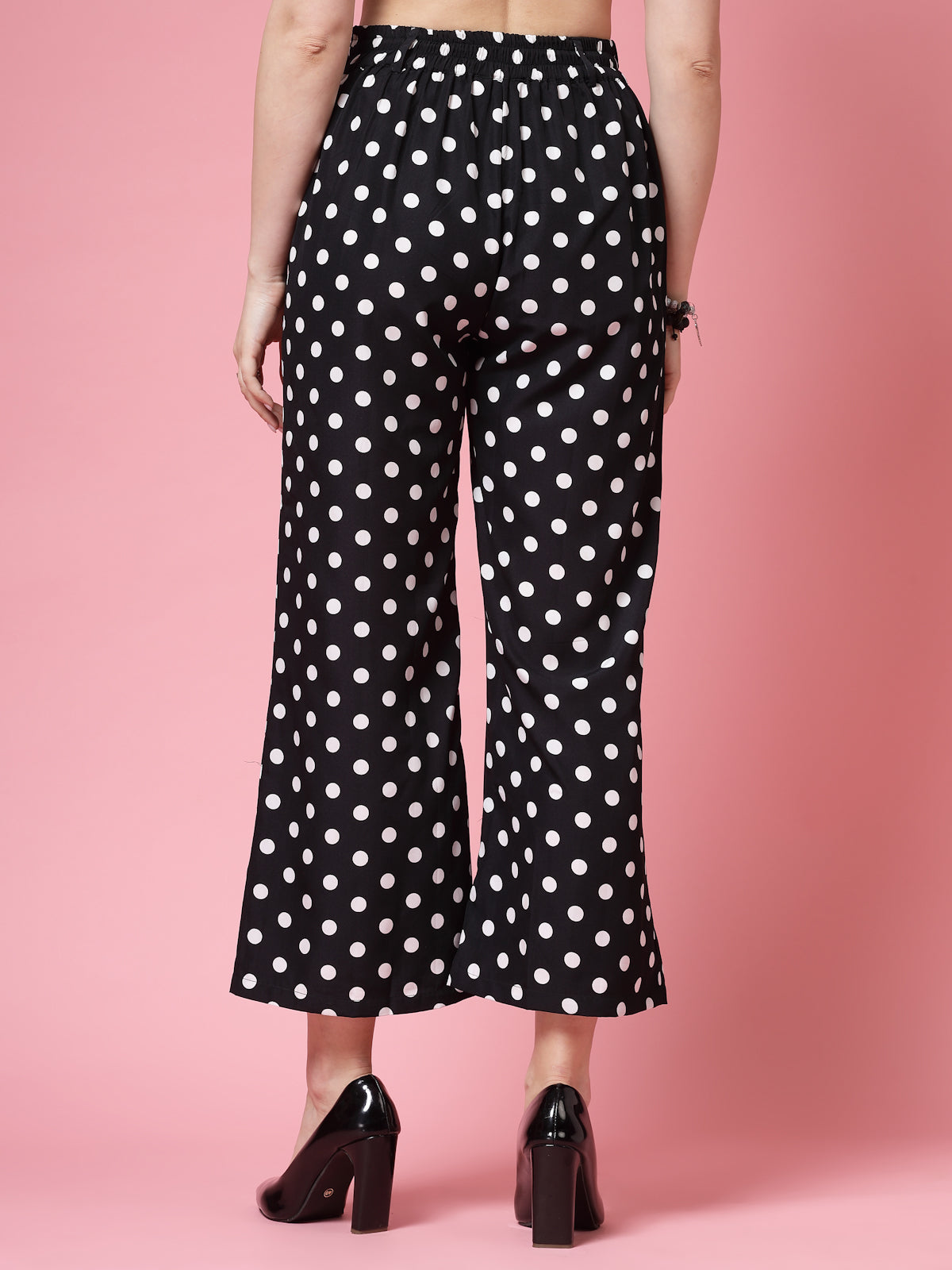 Women’s Polka Dot Printed Palazzos