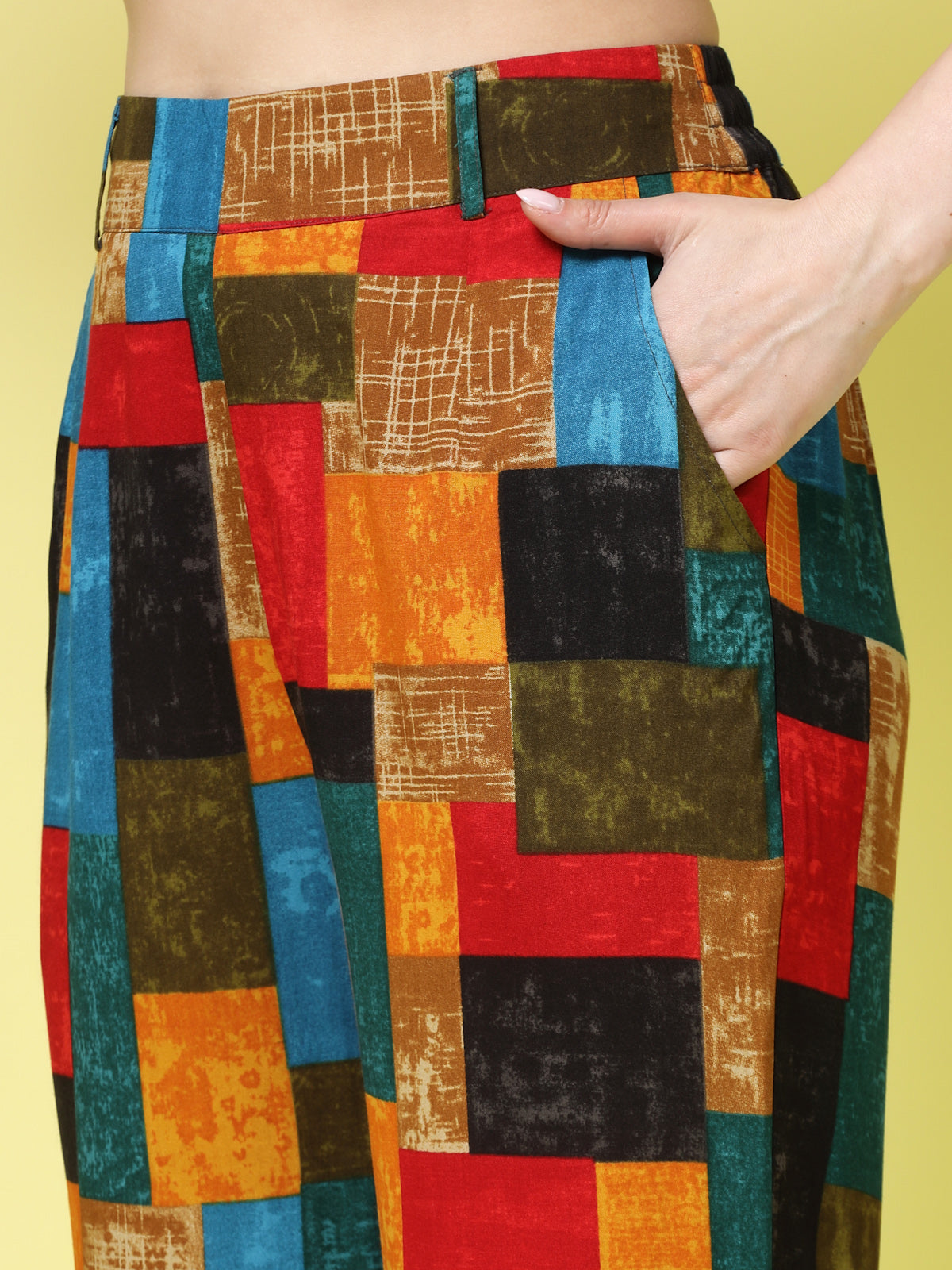 Women’s Checked Printed Palazzos