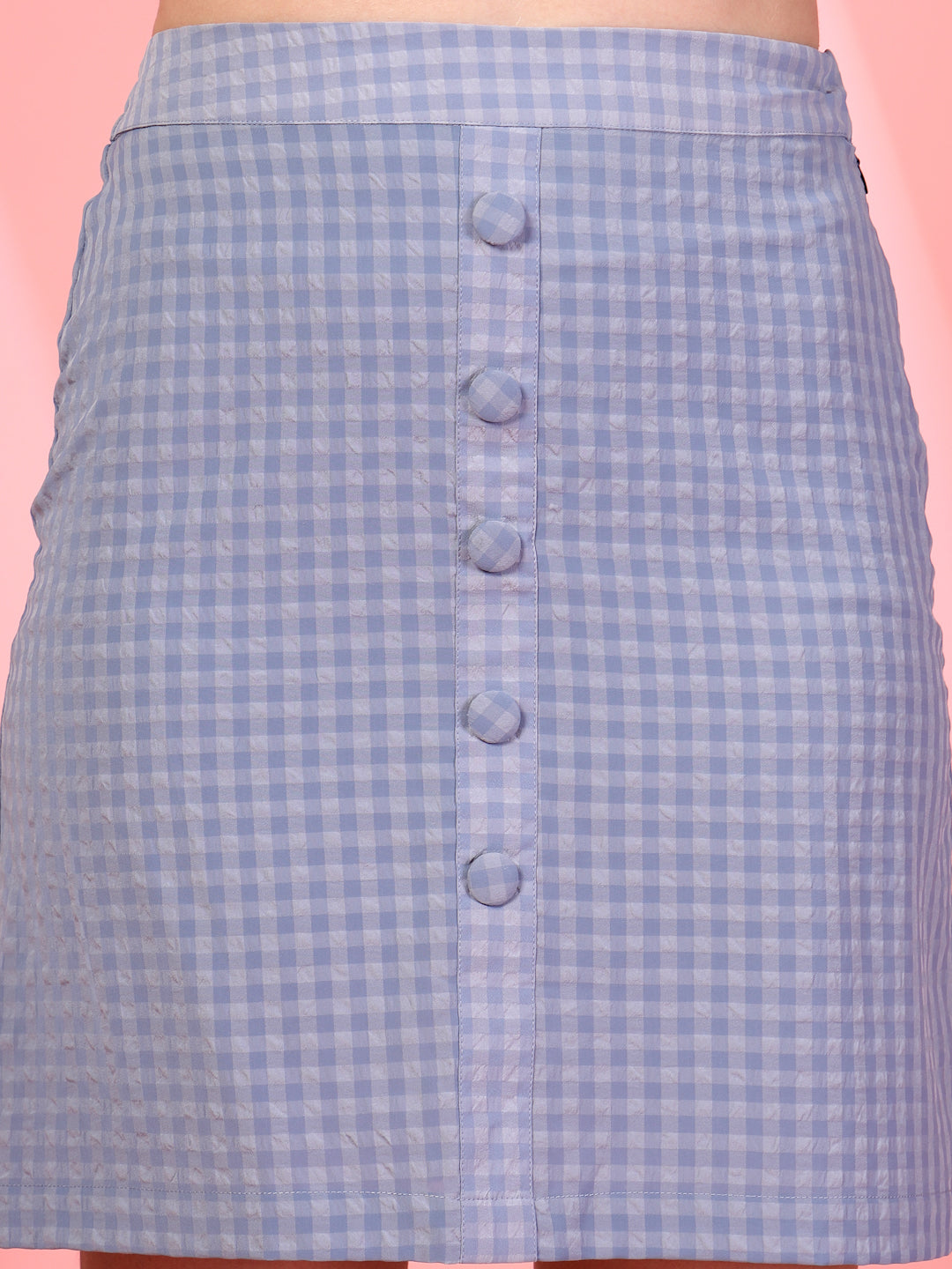 Women’s Self Design Comfort-Fit Straight Above Knee Skirt